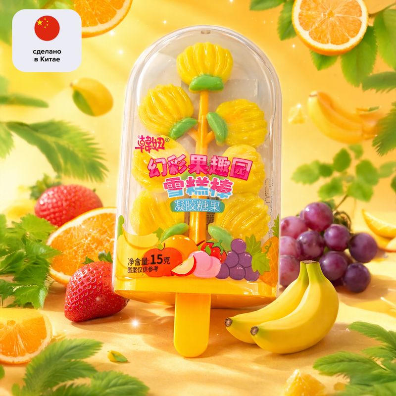 Мармелад жевательный, 60 г, в ассортименте