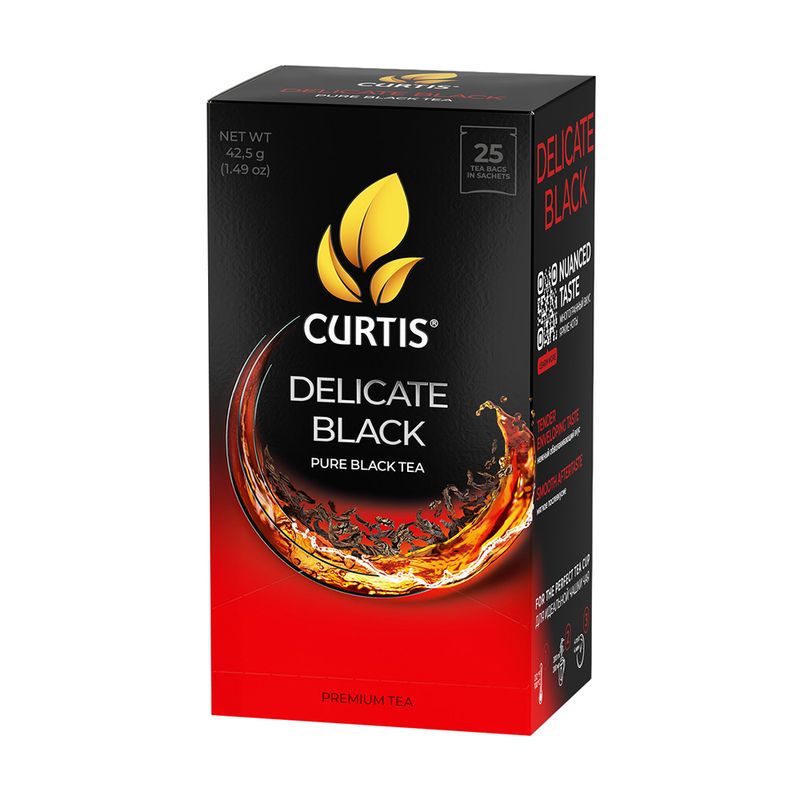 Чай чёрный, CURTIS, 42,5 г, в ассортименте