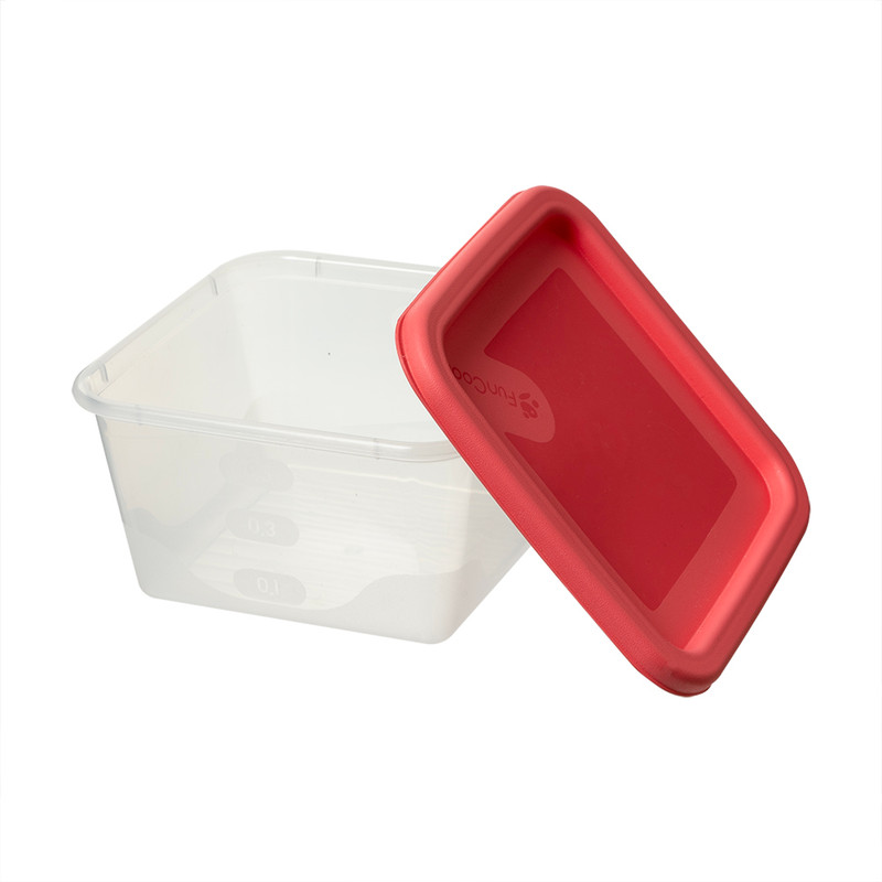 Square container 0.63 L