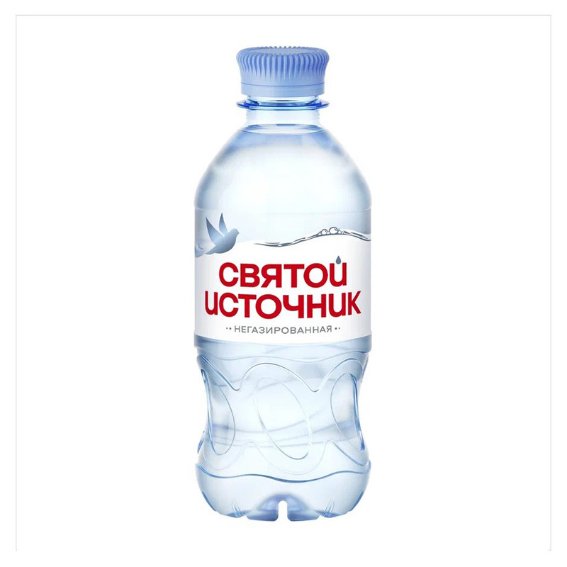 Вода питьевая, Святой Источник, негазированная, 0,33 л
