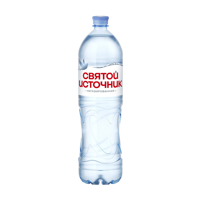 Вода питьевая, Святой Источник, негазированная, 1,5 л