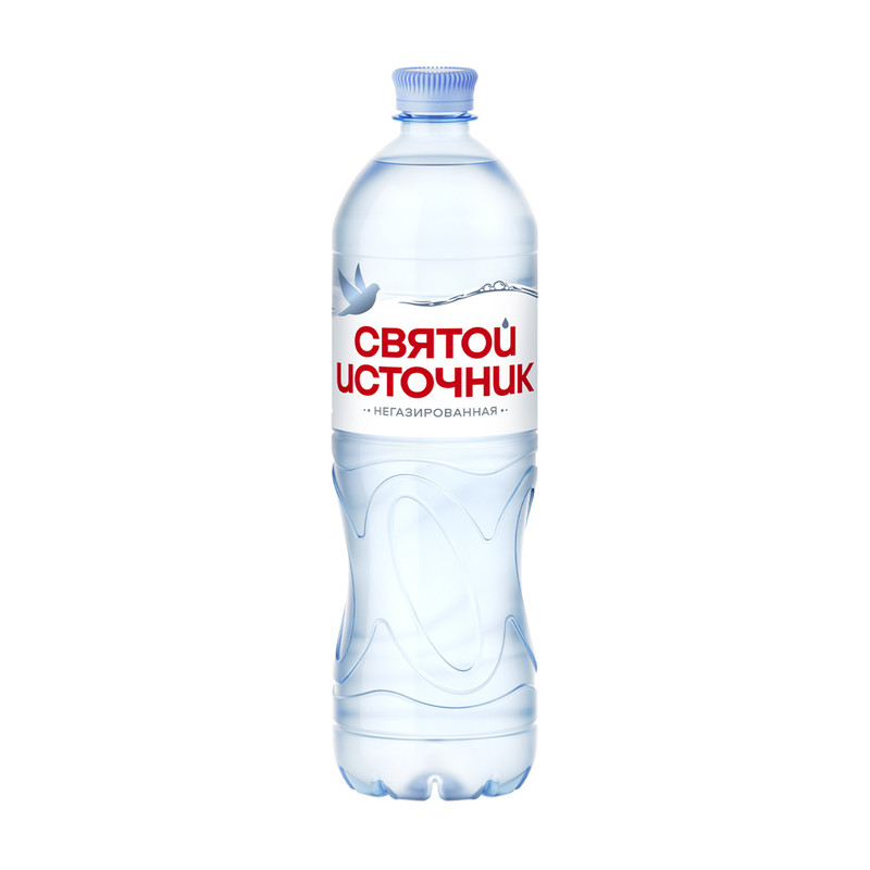 Вода негазированная, Святой Источник, 1 л