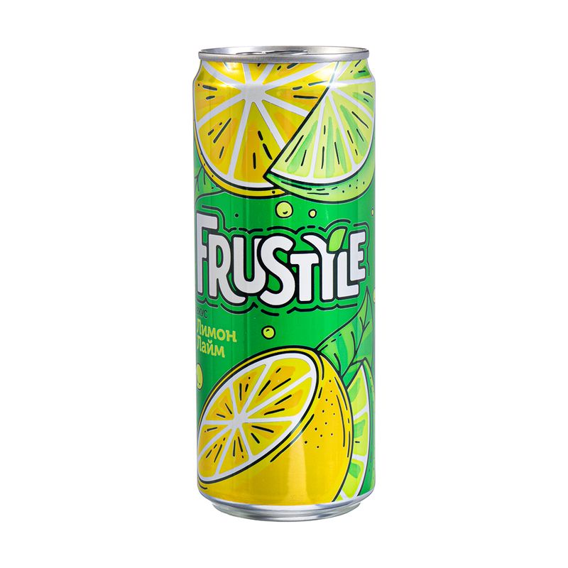 Сильногазированный напиток, Frustyle, 0,33 л