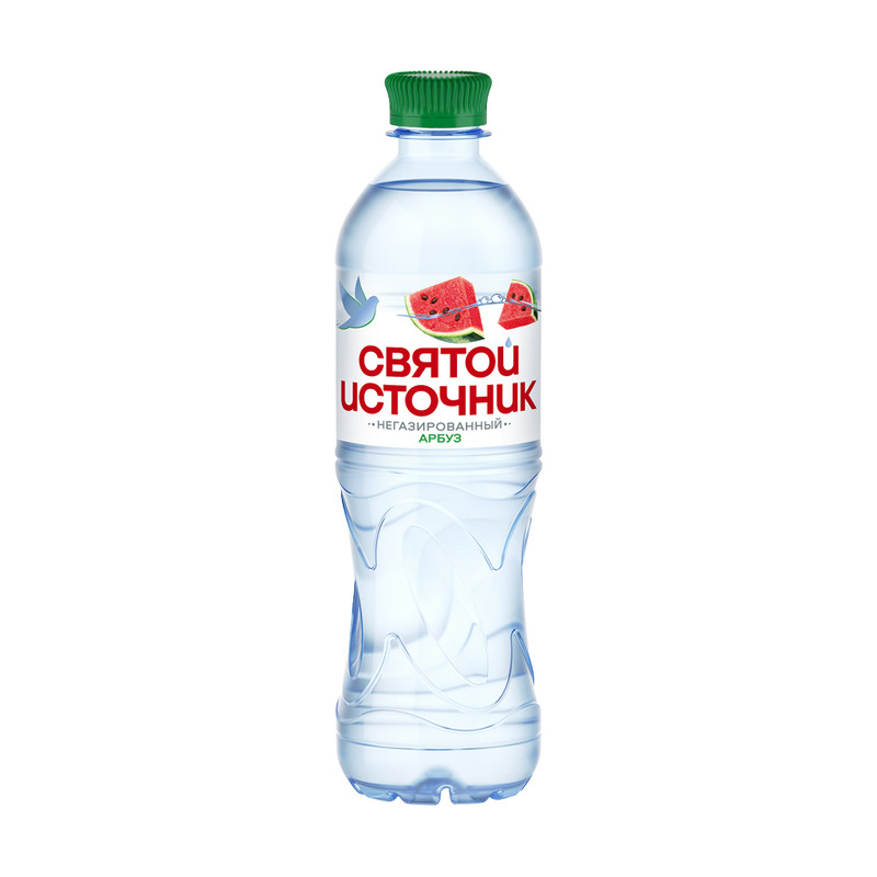 Вода питьевая, Святой Источник, ароматизированная, негазированная, 0,5 л, в ассортименте