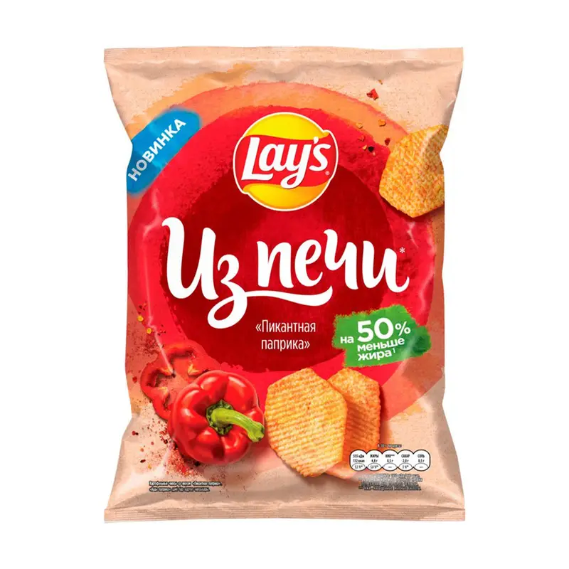 Картофельные чипсы "Из печи", Lay's, 85 г, в ассортименте