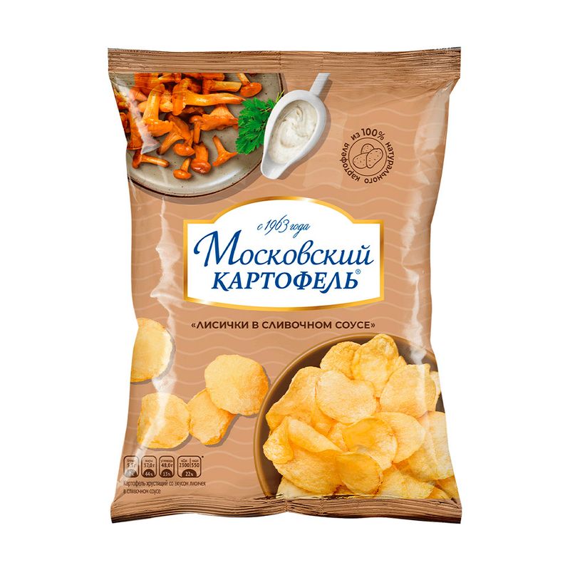 Чипсы, Московский картофель, 20 г, в ассортименте