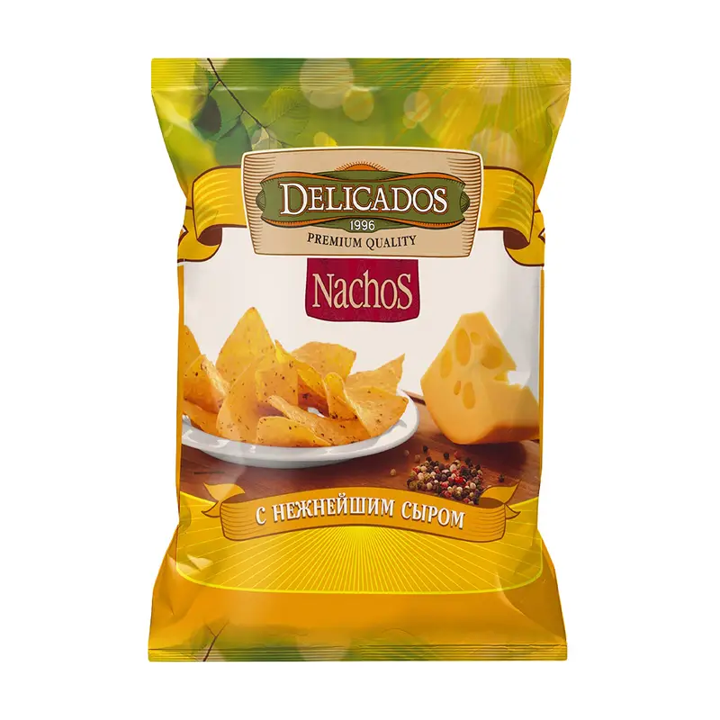 Чипсы кукурузные "Nachos", Delicados, 75 г