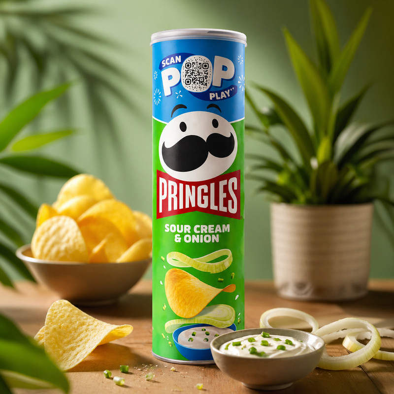 Potato chips , Pringles, 165 g