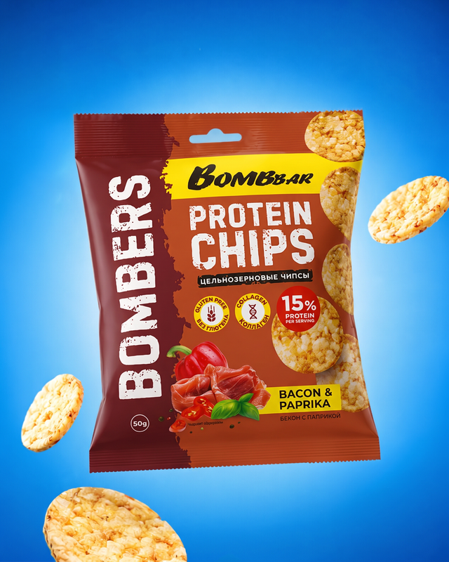 Wholegrain Protein Chips Sweet Chili 50G