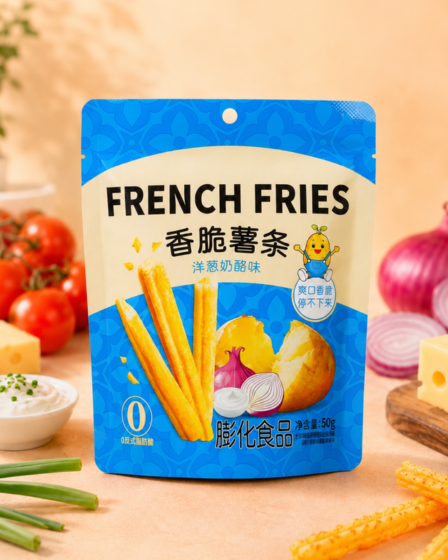 Палочки пшенично-картофельные хрустящие, 50 г, в ассортименте