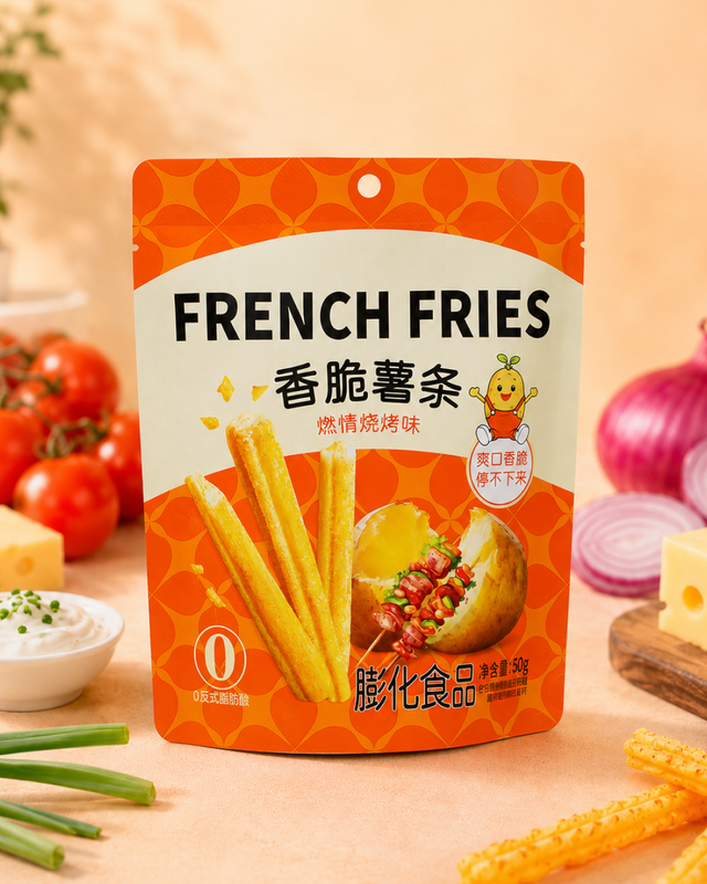 Палочки пшенично-картофельные хрустящие, 50 г, в ассортименте