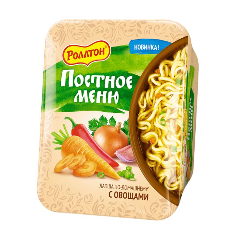Лапша, Роллтон, 100 г, в ассортименте