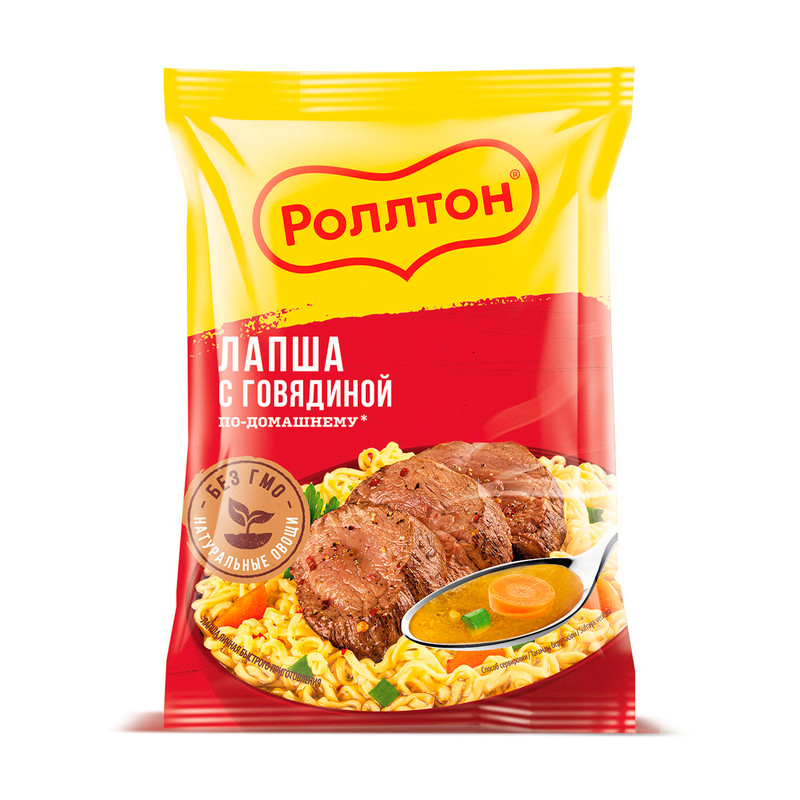 Лапша "По-домашнему", Роллтон, 85 г, в ассортименте