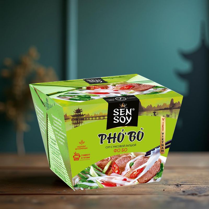 Rīsu nūdeļu zupa Pho Bo, 125 g