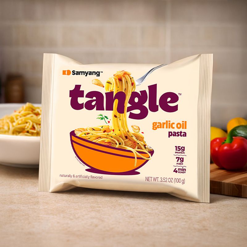 Ātri pagatavojamās nūdeles Tangle, dažādi veidi, 105/100 g