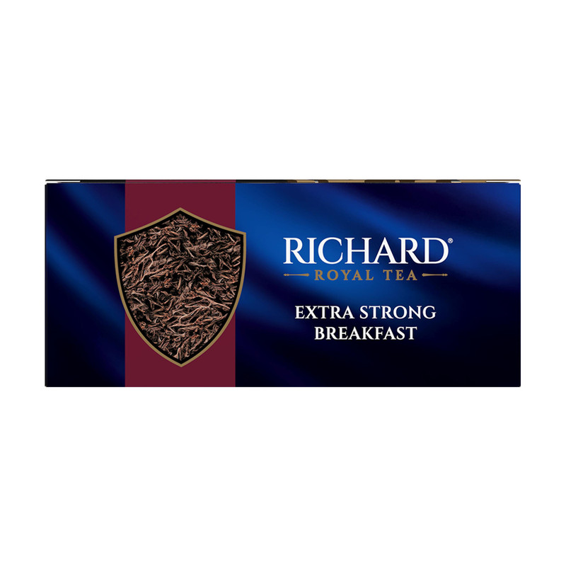 Чай чёрный байховый "Экстра Стронг Брекфаст", Richard, 100x1,8 г