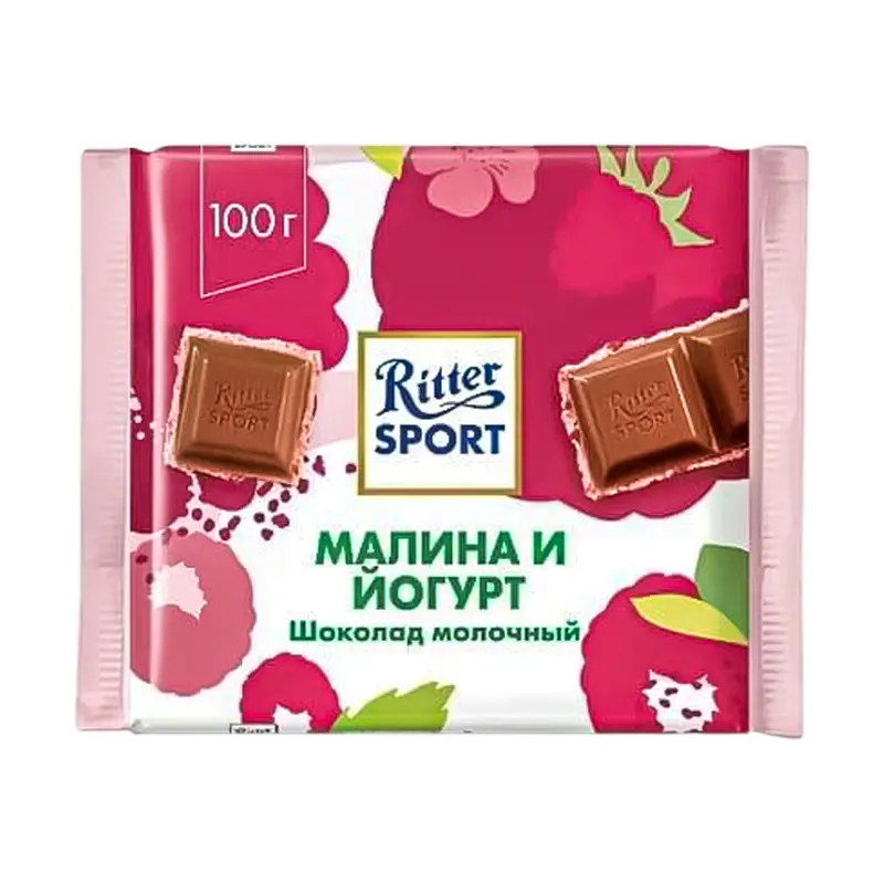Шоколад, Ritter Sport, 100 г, в ассортименте