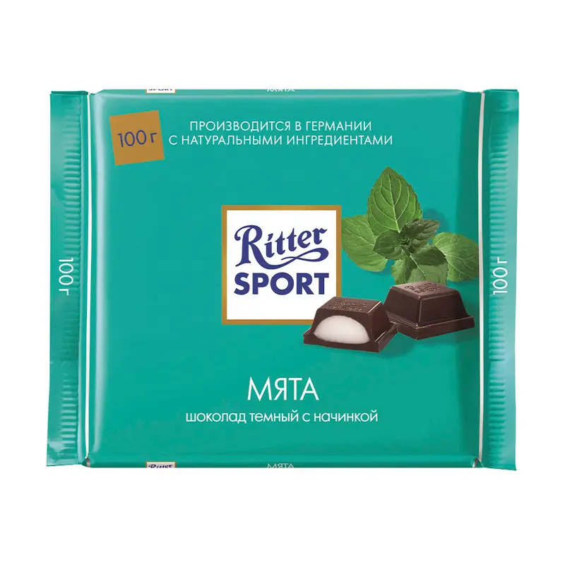Шоколад, Ritter Sport, 100 г, в ассортименте