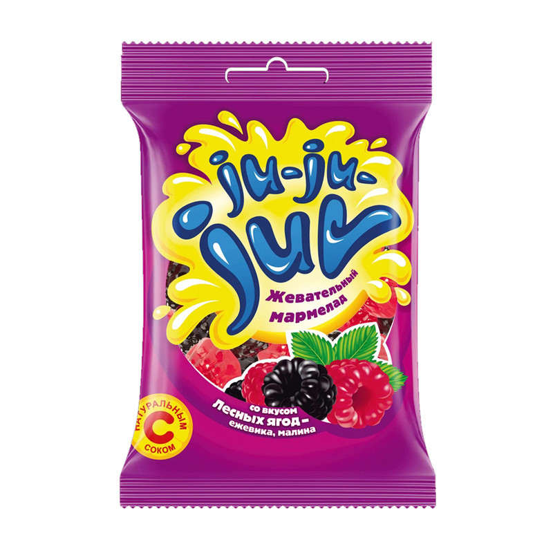 Мармелад жевательный "Ju-Ju-Juv", 200 г, в ассортименте