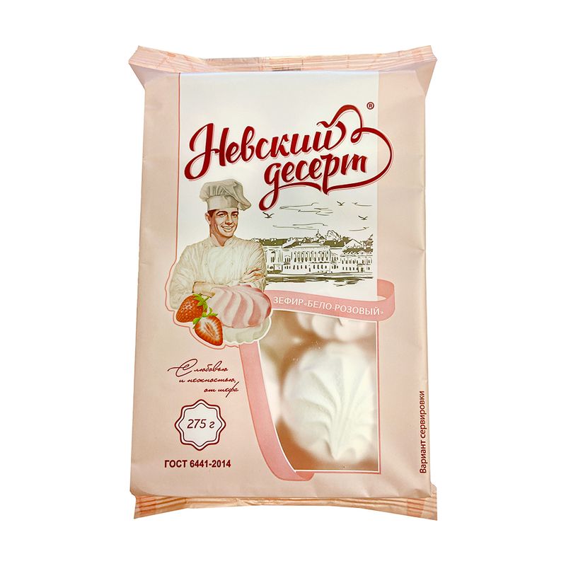 Зефир, Невский десерт, 275 г, в ассортименте