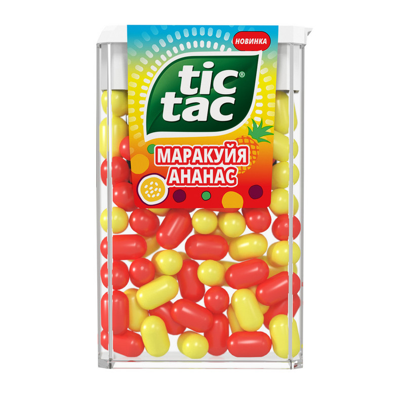 Драже, Tic Tac, 49 г, в ассортименте