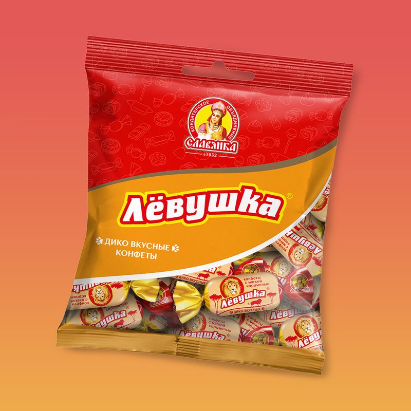 Глазированные конфеты "Лёвушка", Славянка, 199 г