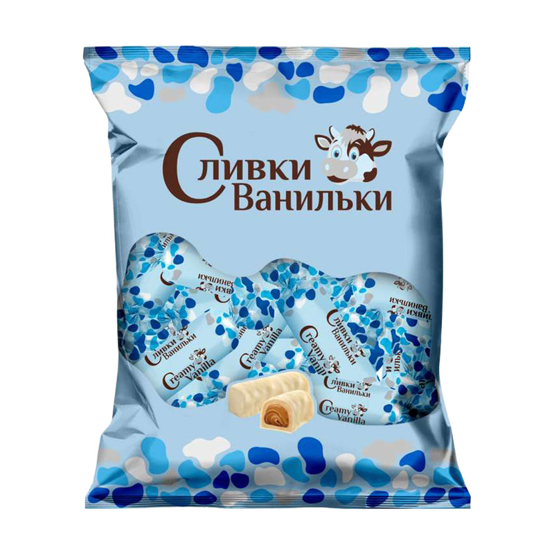 Мягкая карамель "Сливки-Ванильки", 200 г, в ассортименте