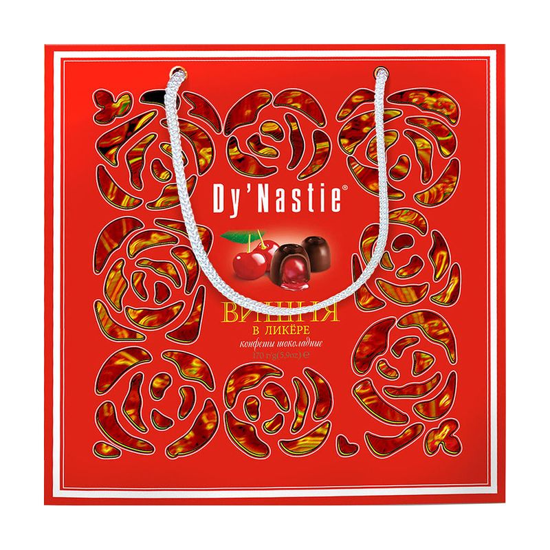 Шоколадные конфеты с начинкой, Dy`Nastie, 170 г, в ассортименте