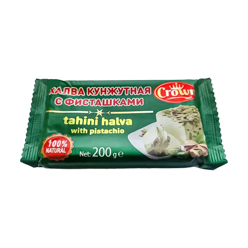 Халва кунжутная, Crown, 200 г, в ассортименте