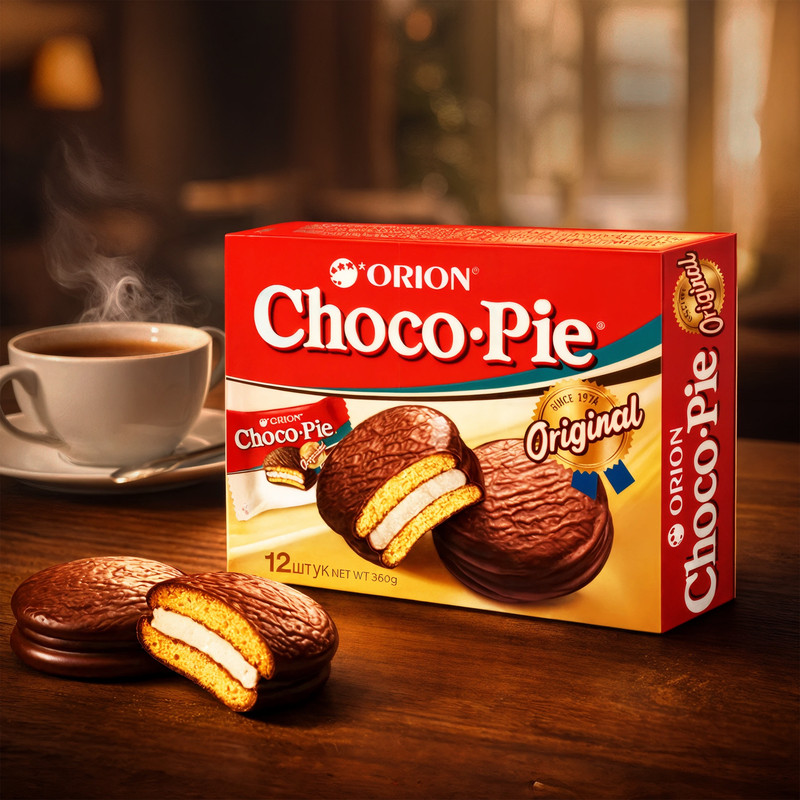 Cepumi Choco Pie, oriģinālie, 360 g