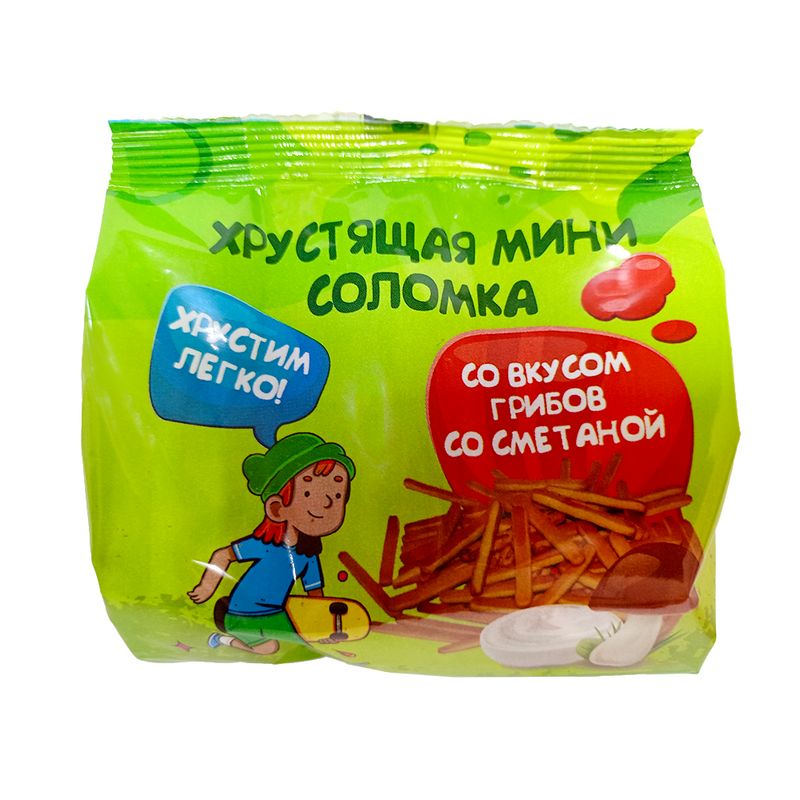 Хрустящая соломка мини, 150 г, в ассортименте