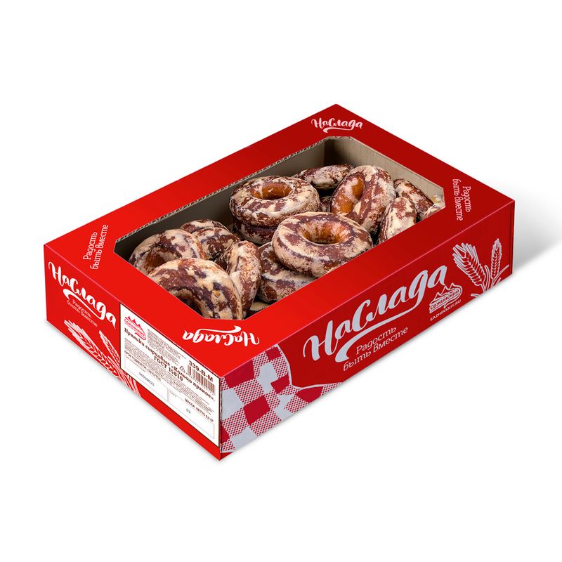 Сырцовые пряники "Кольцо пряное", Наслада, 900 г