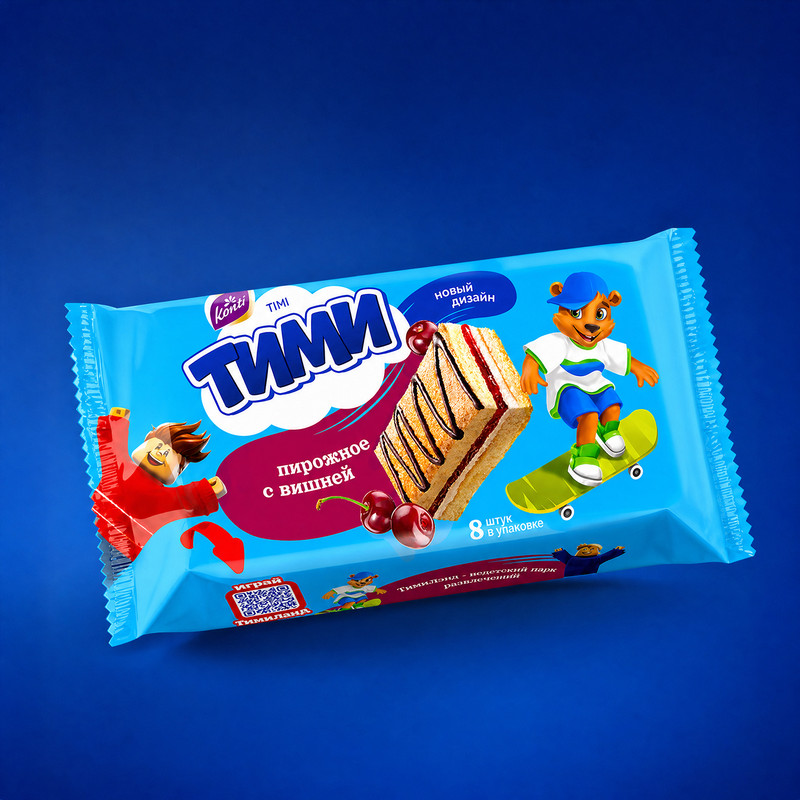 Пирожное сливочное "Timi", Konti, 240 г
