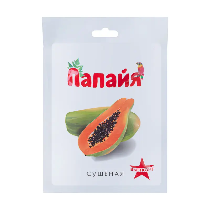 Папайя сушеная, Вьетконг, 70 г