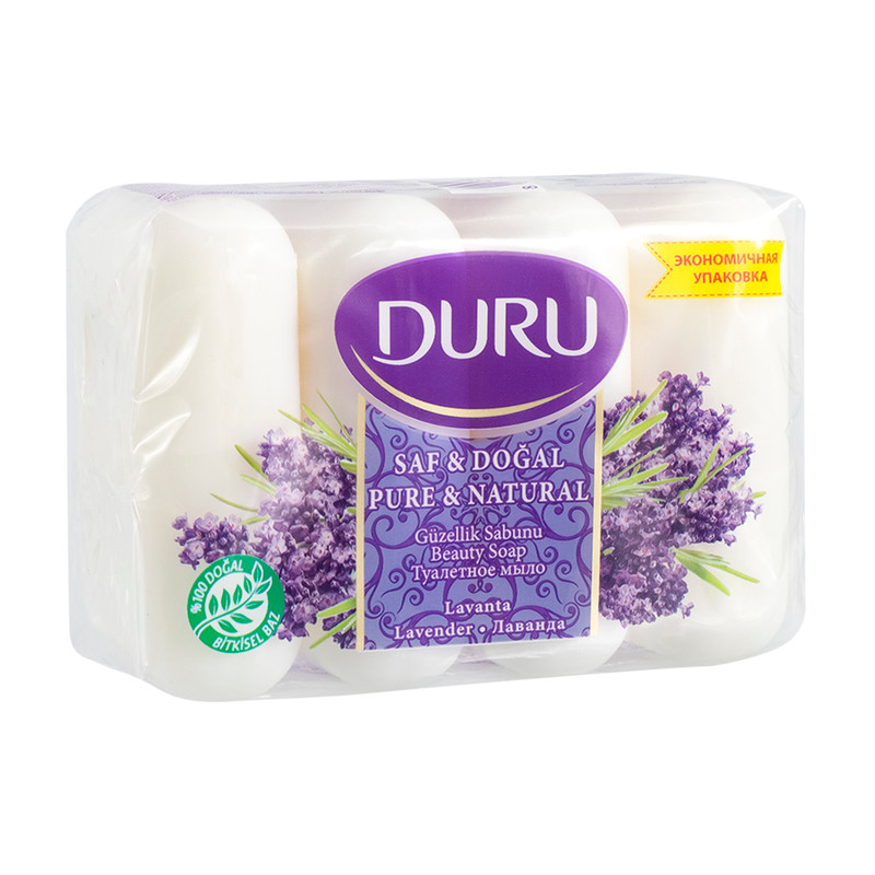 Туалетное мыло, Duru, 4х85 г, в ассортименте