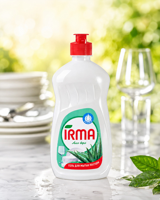Гель для мытья посуды, IRMA, 450 г, в ассортименте