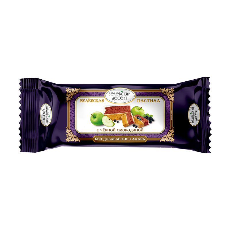 Пастила "Белёвская", Белёвский десерт, без сахара, 55 г, в ассортименте
