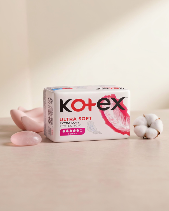 Higiēniskās paketes Kotex Ultra SOFT Super, 8 gab.