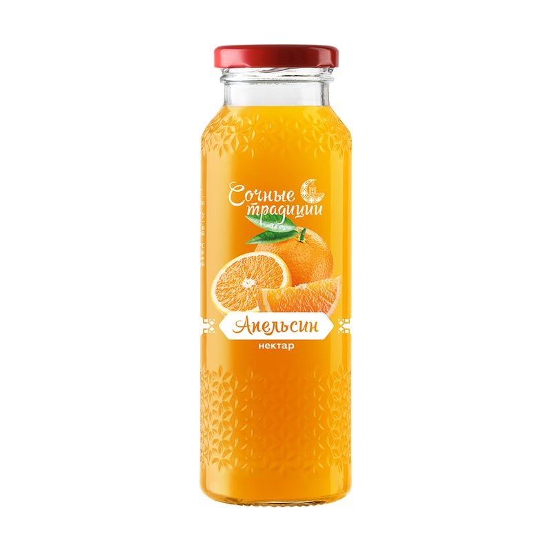 Нектар "Апельсин", Сочные традиции, 0,25 л