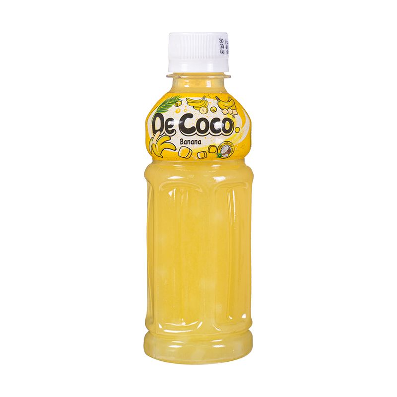 Напиток негазированный, De Coco, с кусочками кокосового желе, 280 мл, в ассортименте