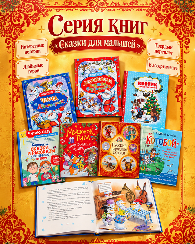 Серия книг "Сказки для малышей"