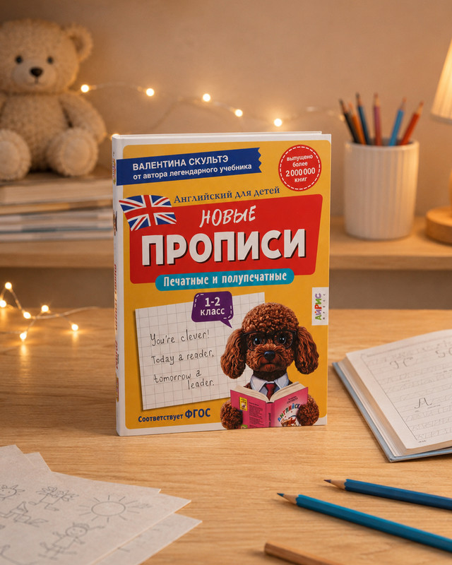 Серия книг "Прописи"