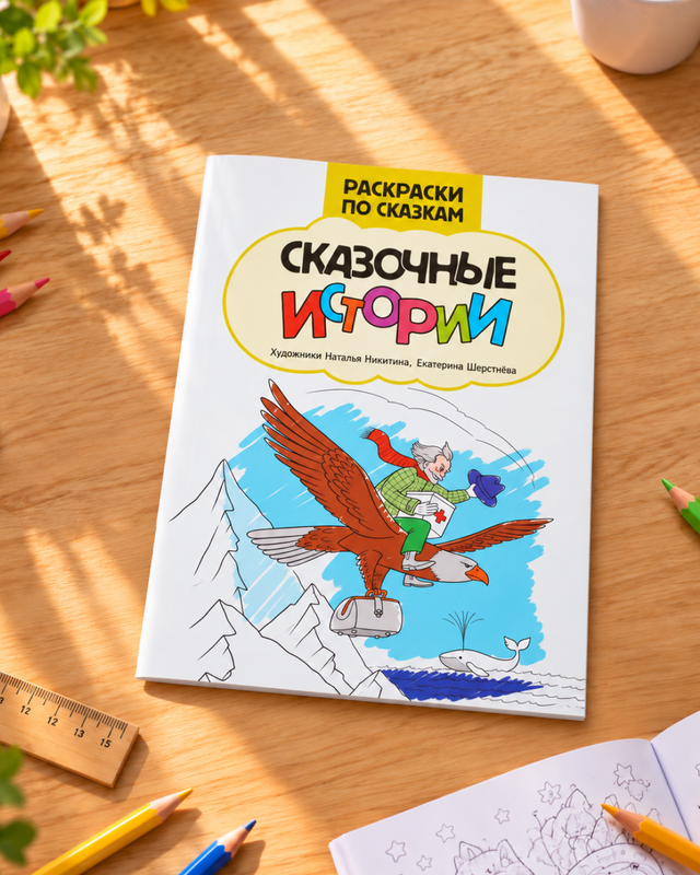 Серия книг "Популярные раскраски"