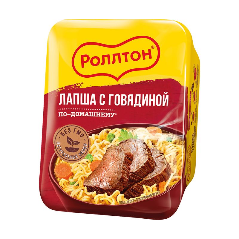 Лапша быстрого приготовления "Кимчи", Роллтон, 90 г