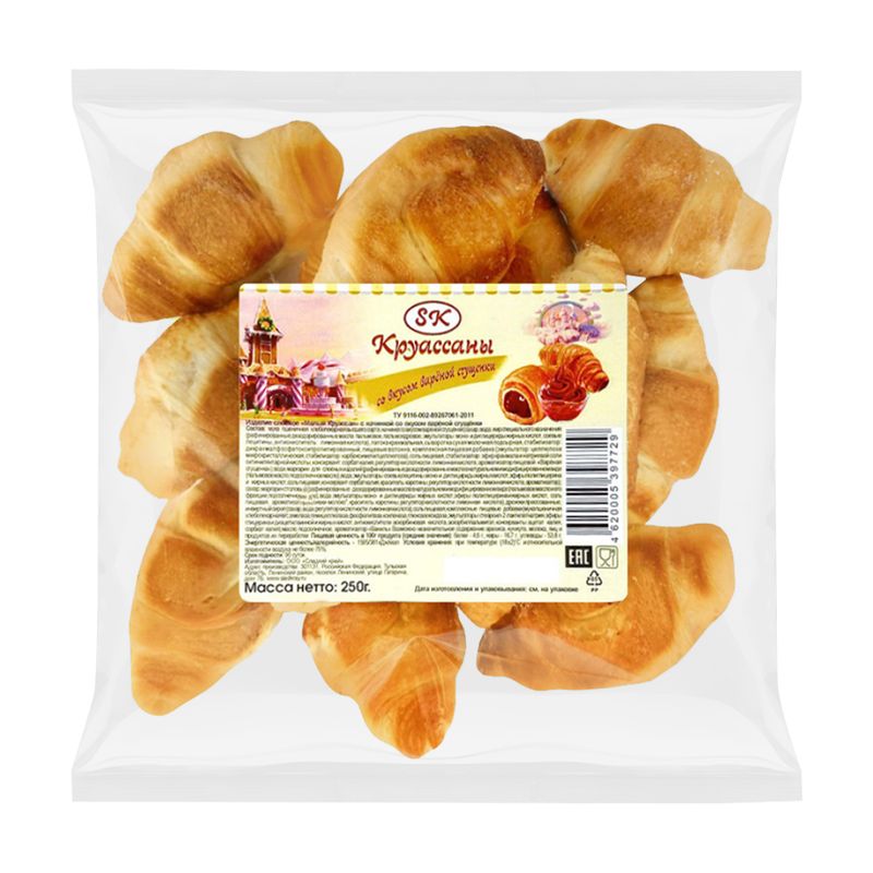 Круассаны, SK, 250 г, в ассортименте