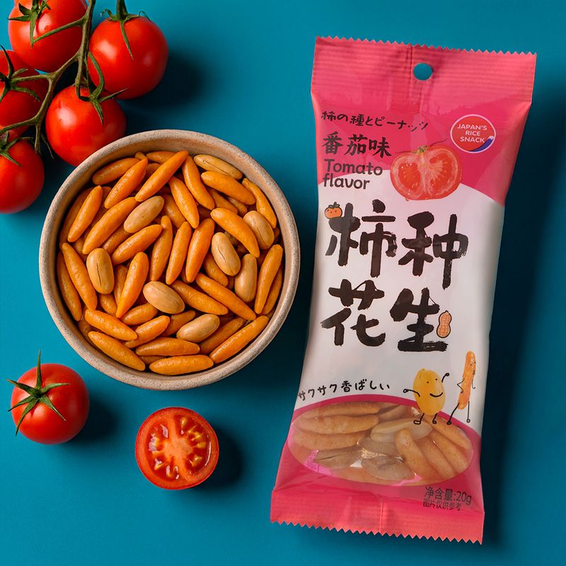 Крекеры рисовые с арахисом "Какинотане", 20 г, в ассортименте