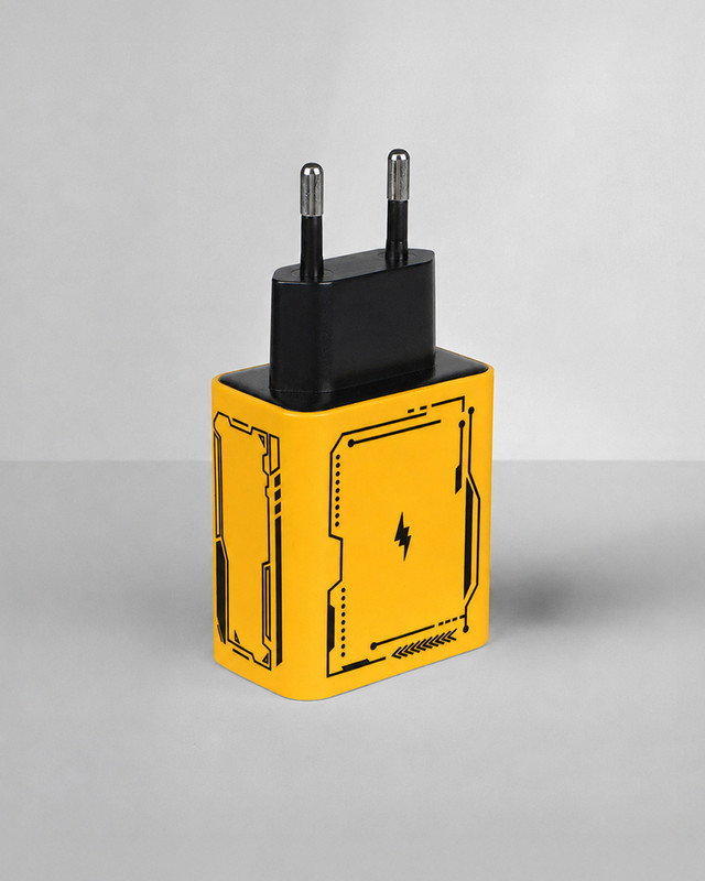 Сетевое зарядное устройство, 2 USB + 2 Type-C, в ассортименте