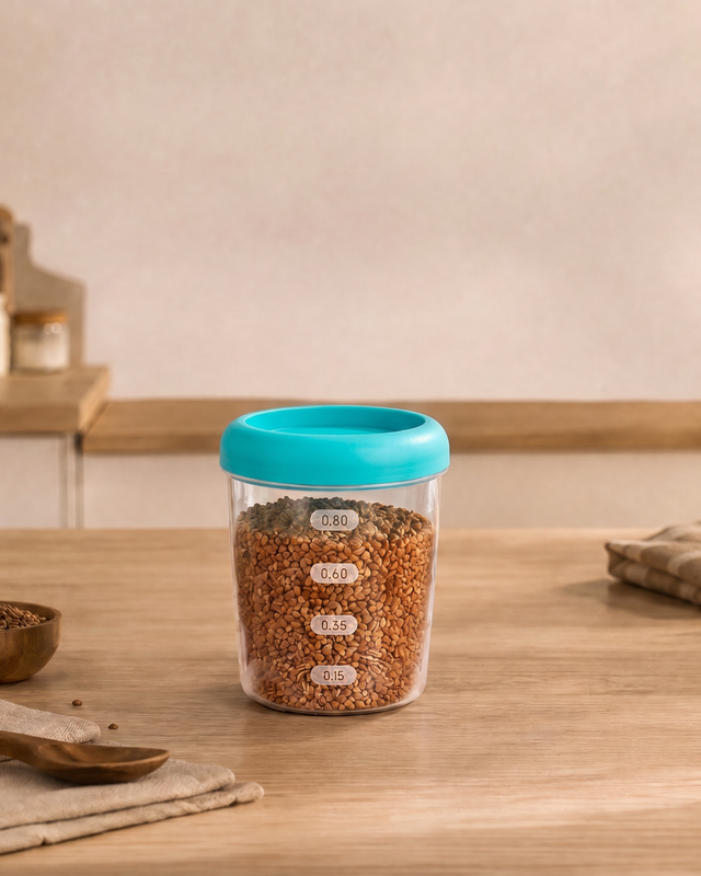 Ёмкость с завинчивающейся крышкой, FunCook, 1,05 л, в ассортименте