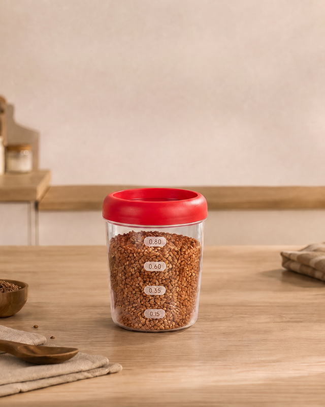 Ёмкость с завинчивающейся крышкой, FunCook, 1,05 л, в ассортименте