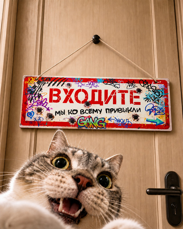 Табличка подвесная, PrankBank, в ассортименте